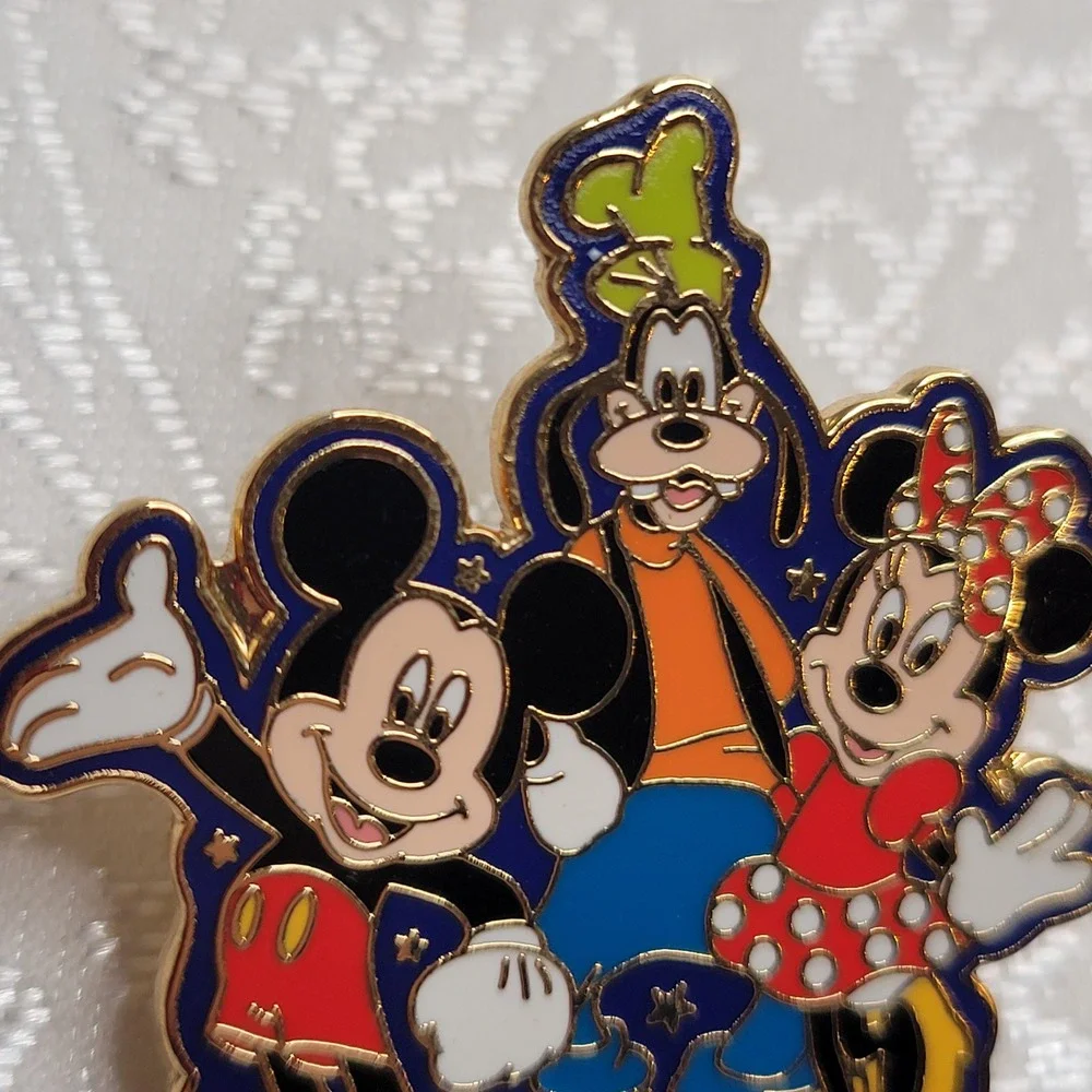 Cheryl Mickey Mouse Pin Goofy Minnie Classic Personalized‎ Disney Disneyana Gift